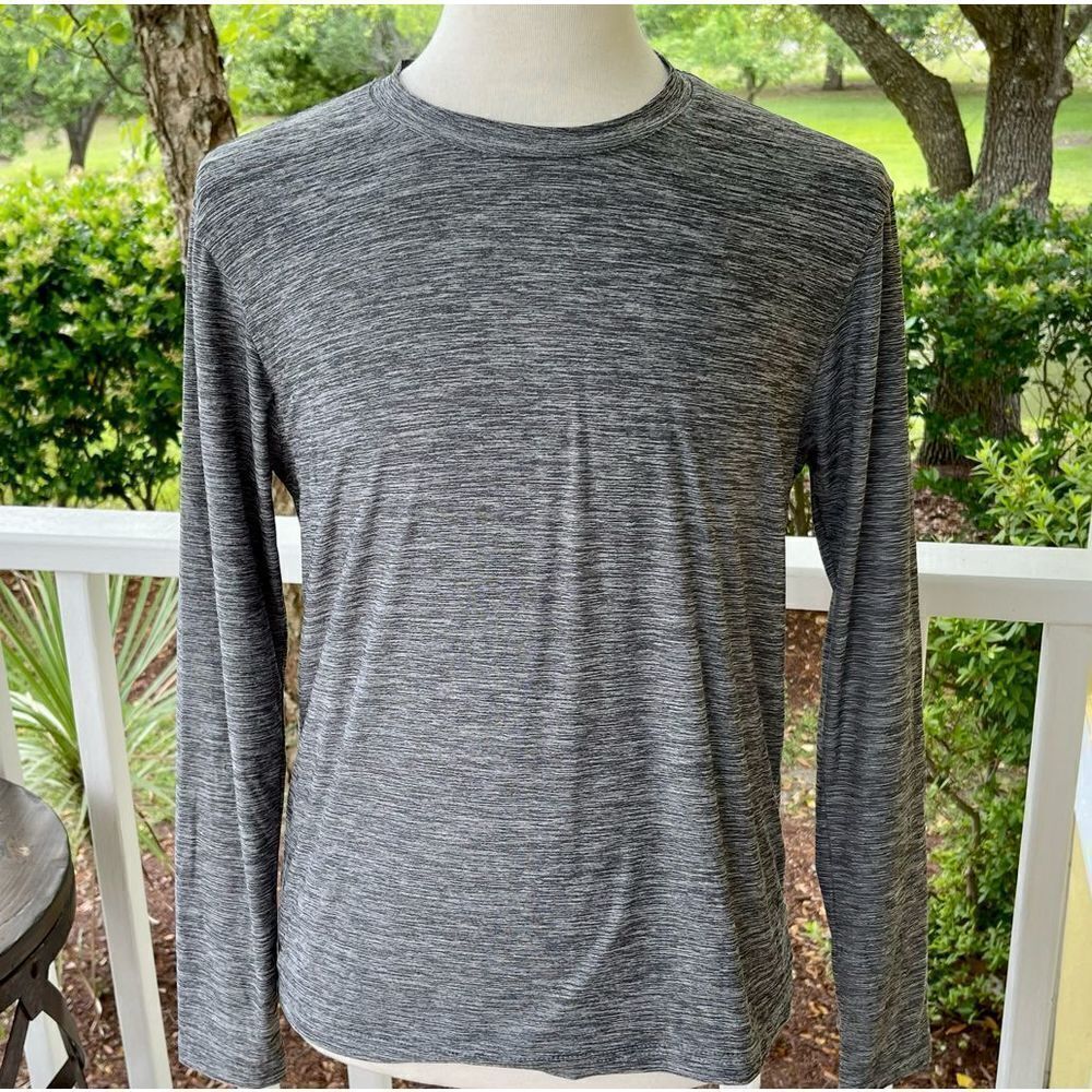 Legend Heather Gray Long Sleeve Performance Base Layer